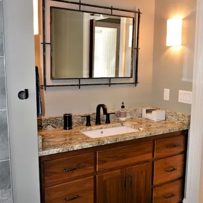 Sink in master bath